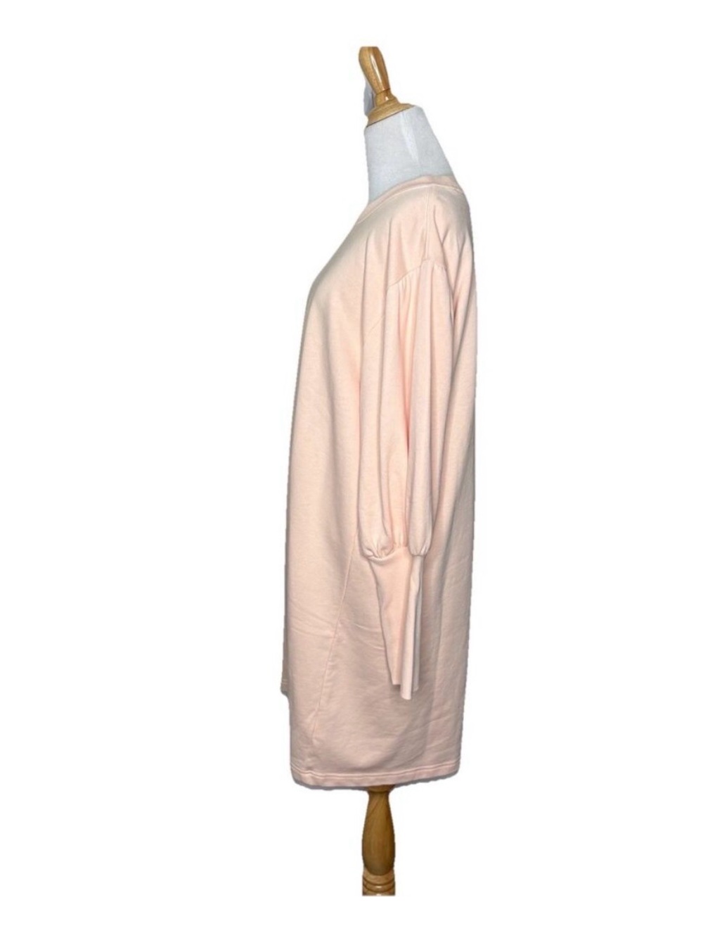 J. Crew Blush Pink Knit Sweatshirt Dress - Women’s 12 - Picture 2 of 6